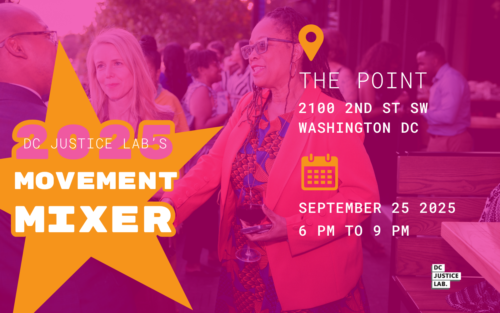 DC Justice Lab's 2025 Movement Mixer image