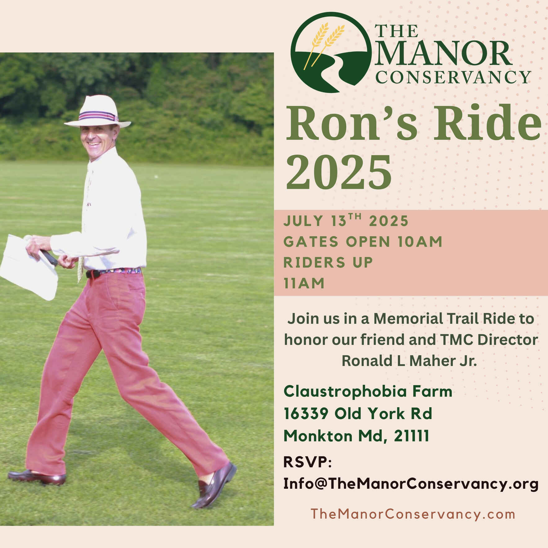 The RLM Jr. Memorial Trail Ride 2025 image
