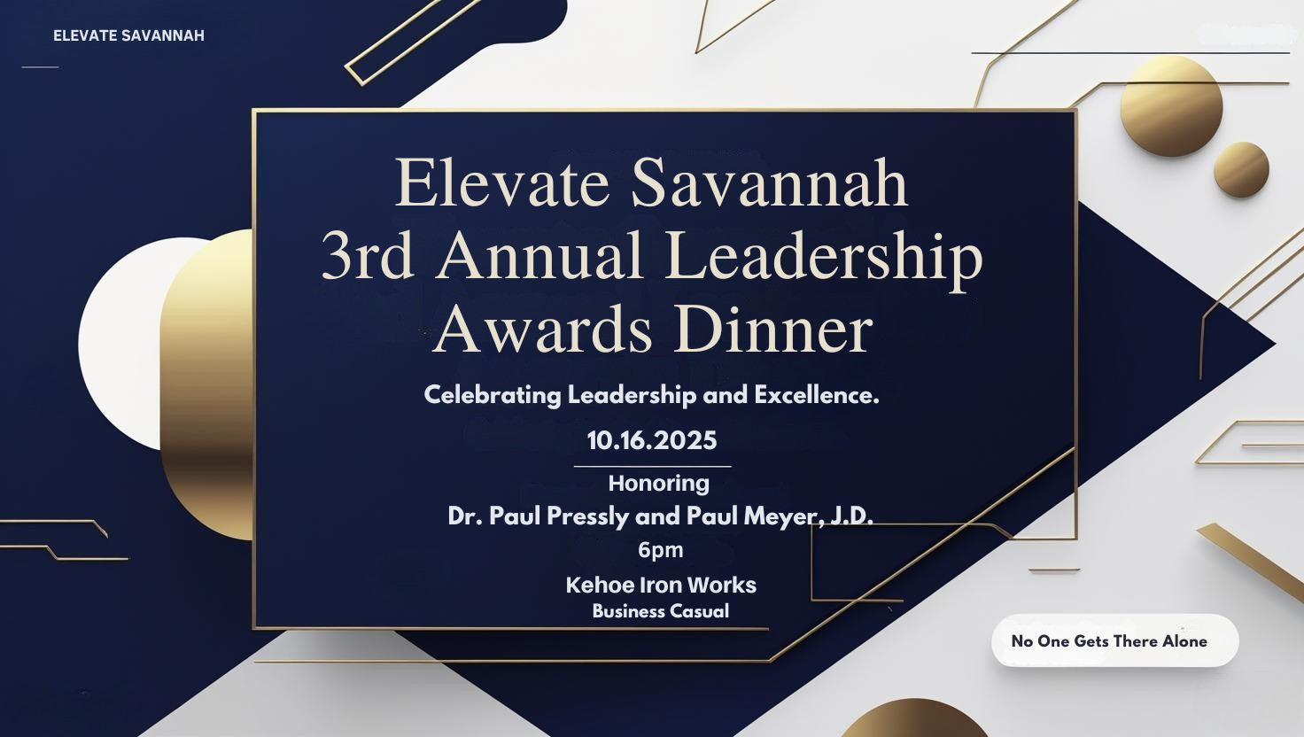 3rd Annual Leadership Awards Dinner image