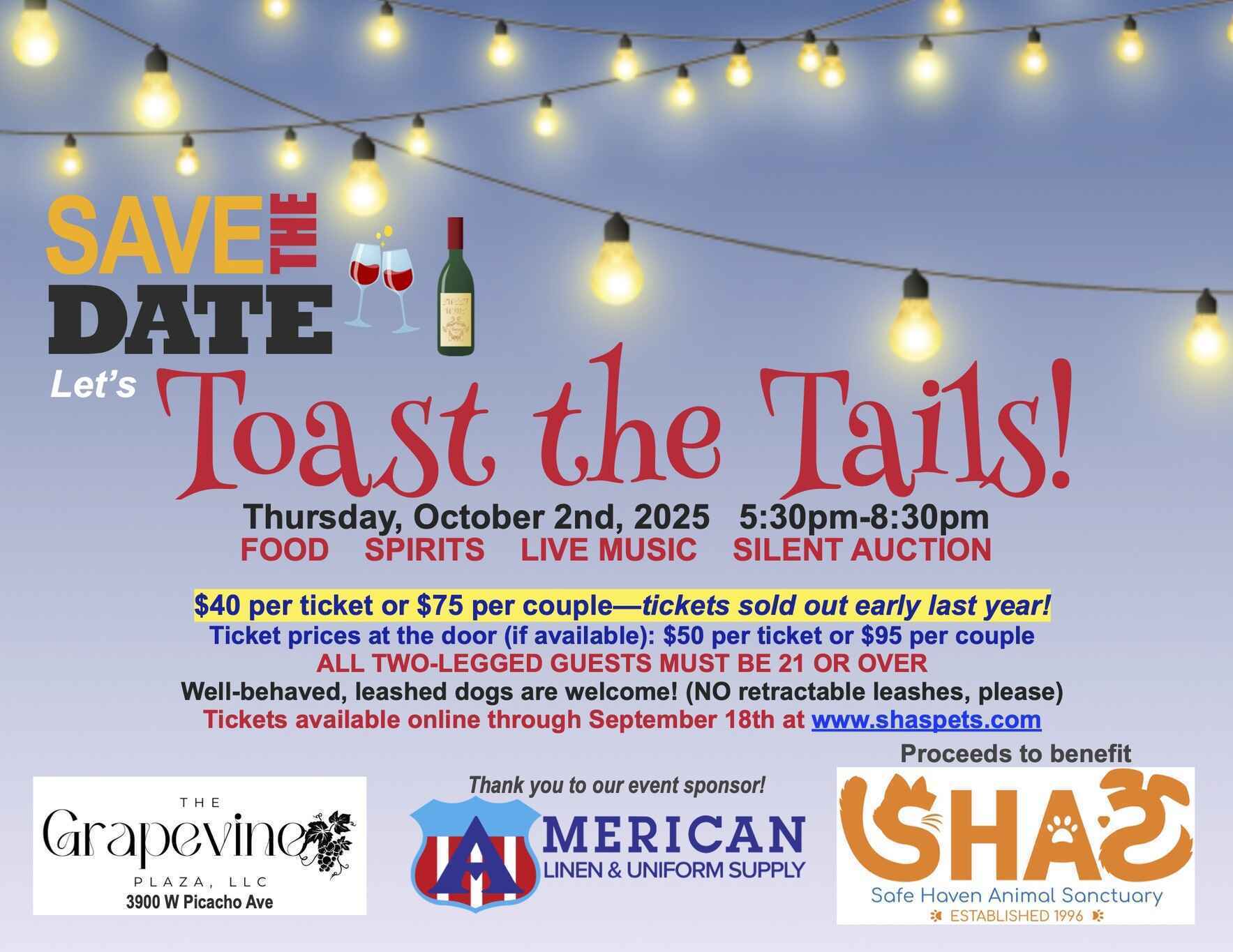 Let's Toast the Tails! 2025 image