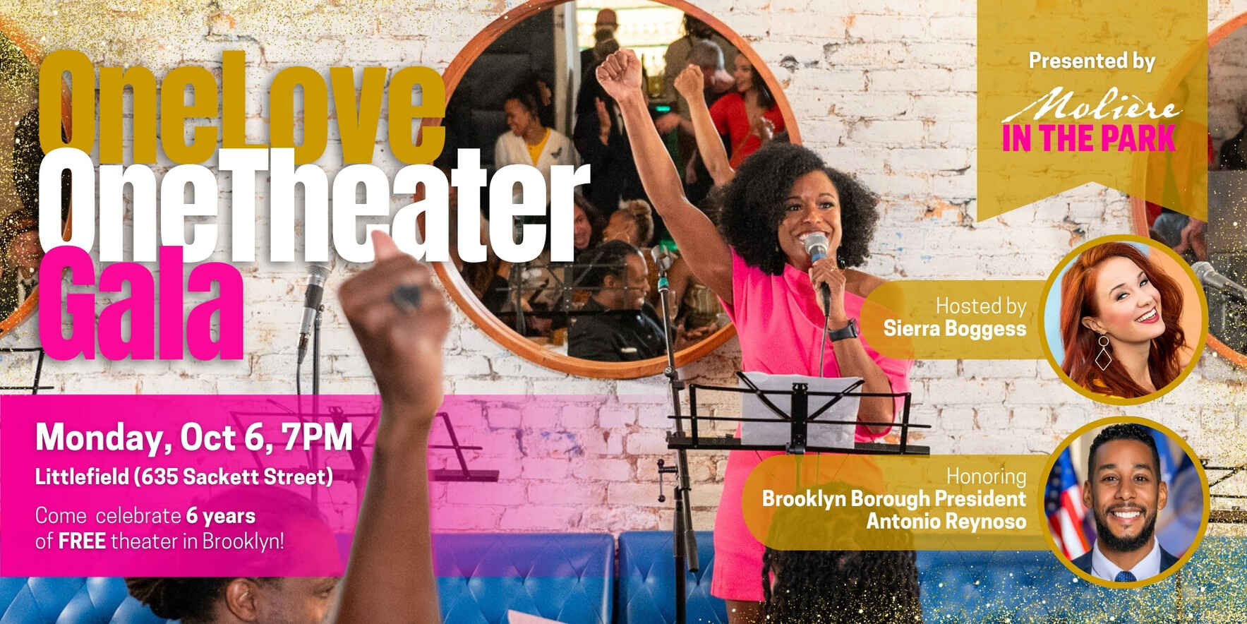 Molière in the Park's OneLove OneTheater Gala 2025 image