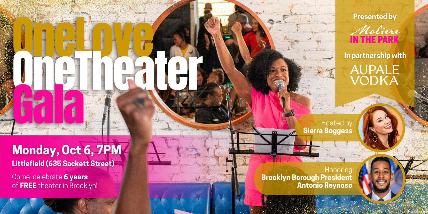 Molière in the Park's OneLove OneTheater Gala 2025 image