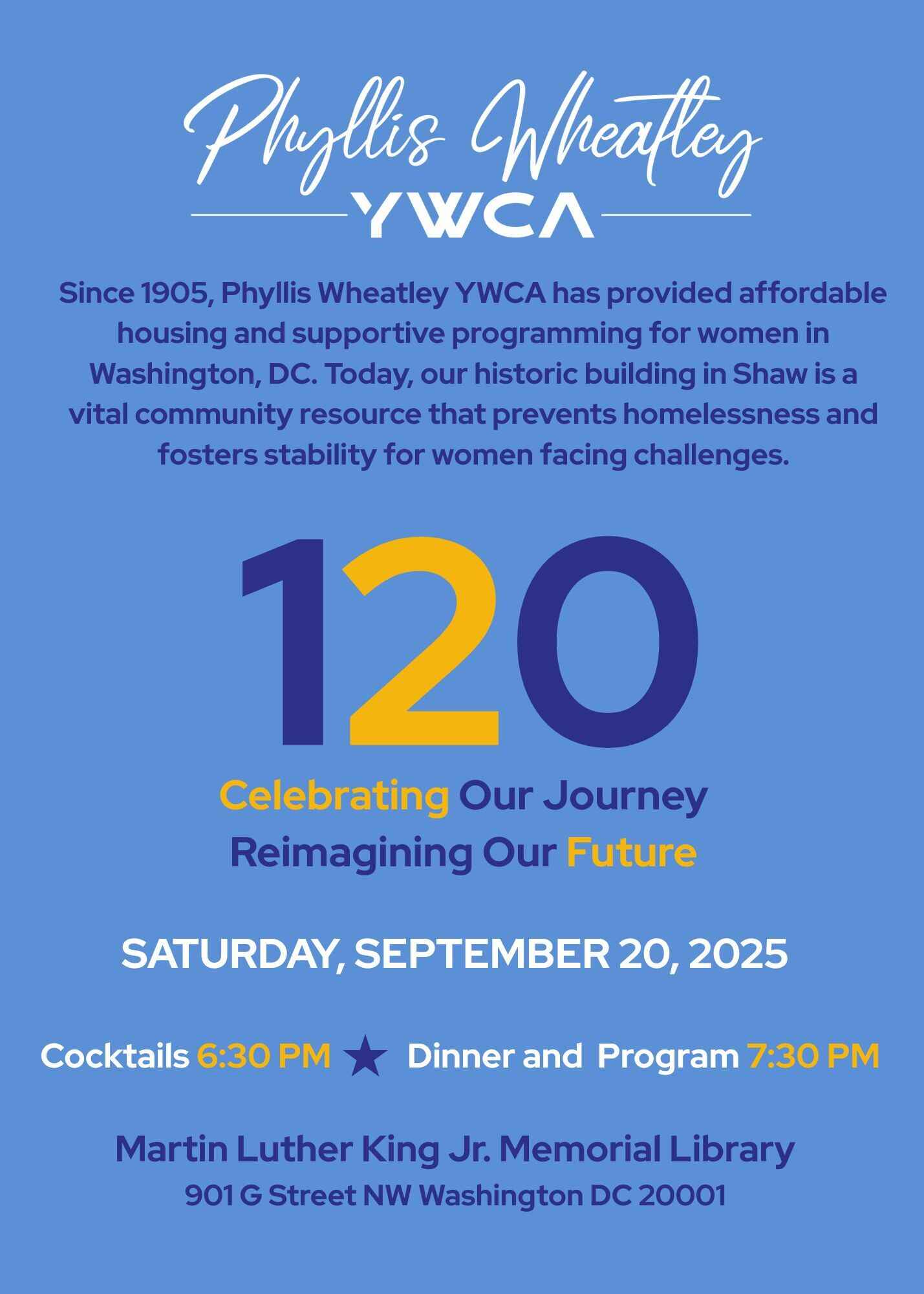 Join Us for Our 120th Anniversary Celebration image