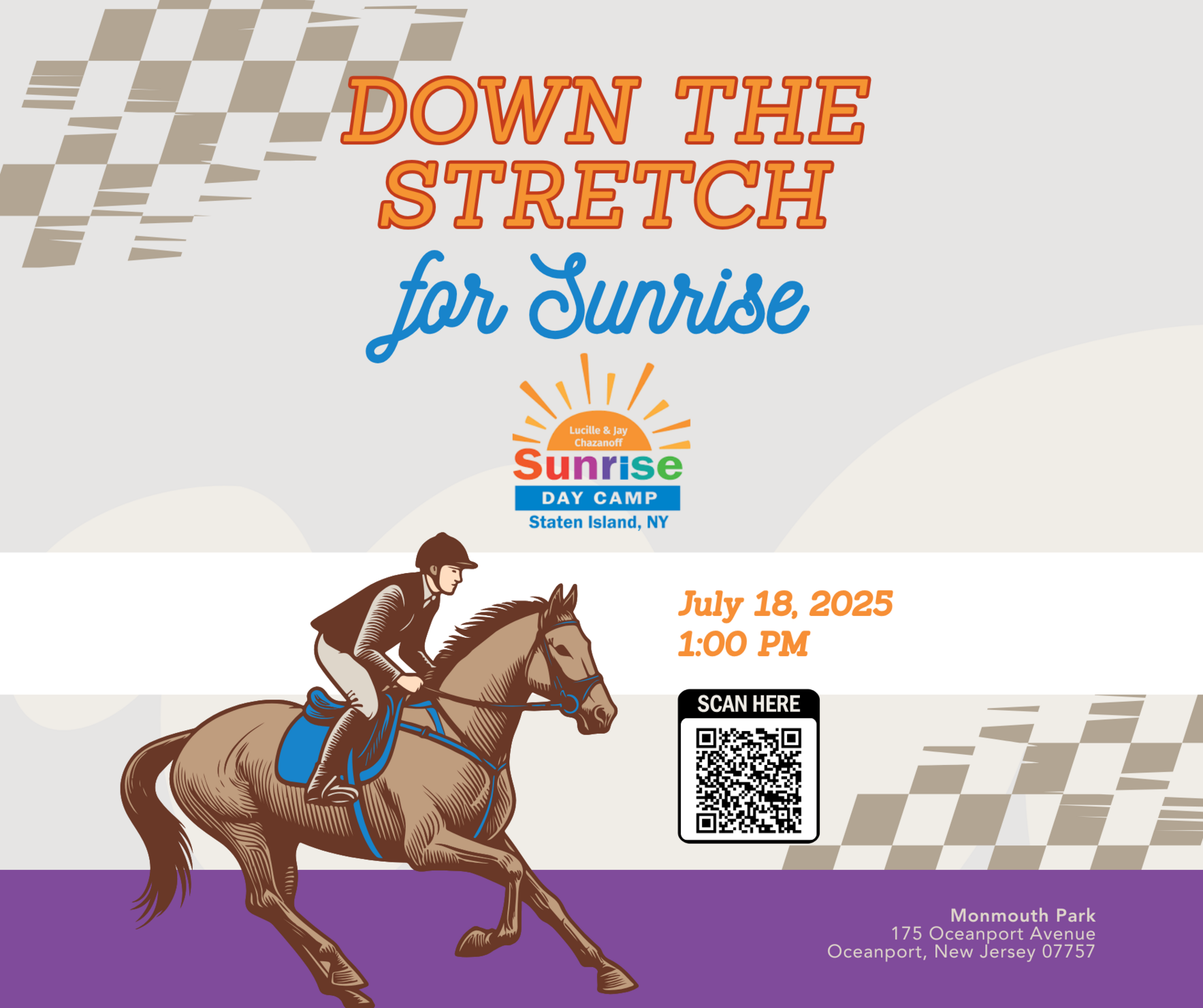Down the Stretch for Sunrise  image