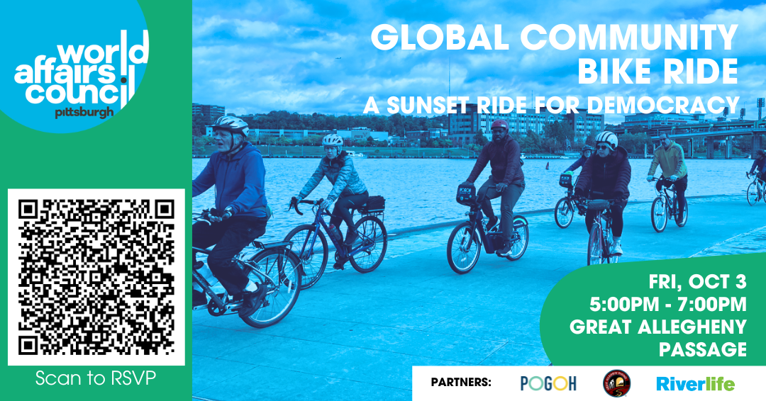 October 3rd Global Community Bike Ride: A Sunset Ride for Democracy image