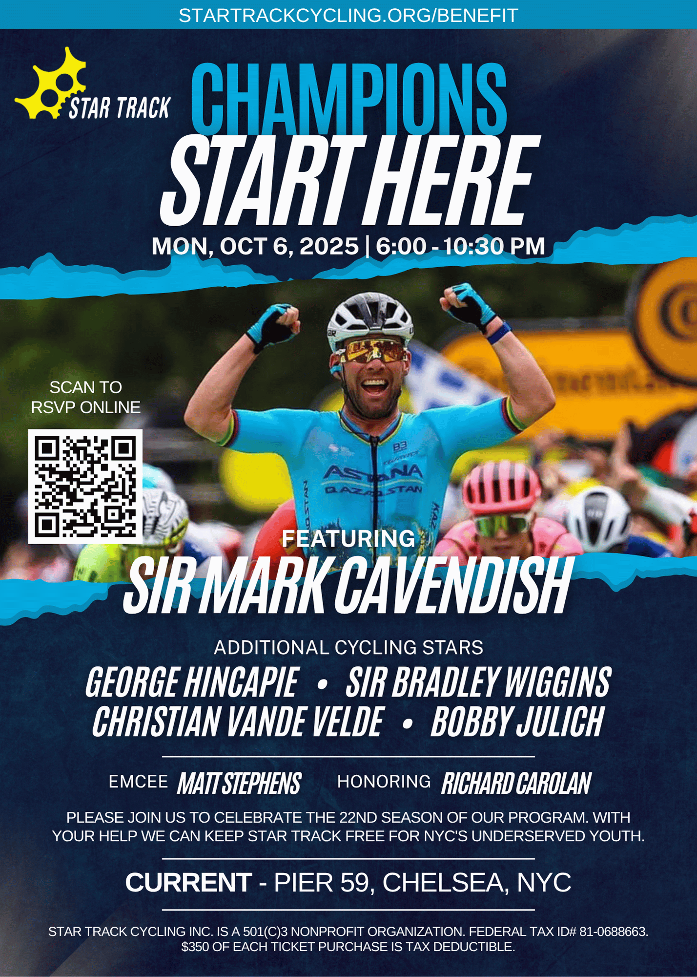 Champions Start Here: Star Track's 2025 Benefit Dinner image