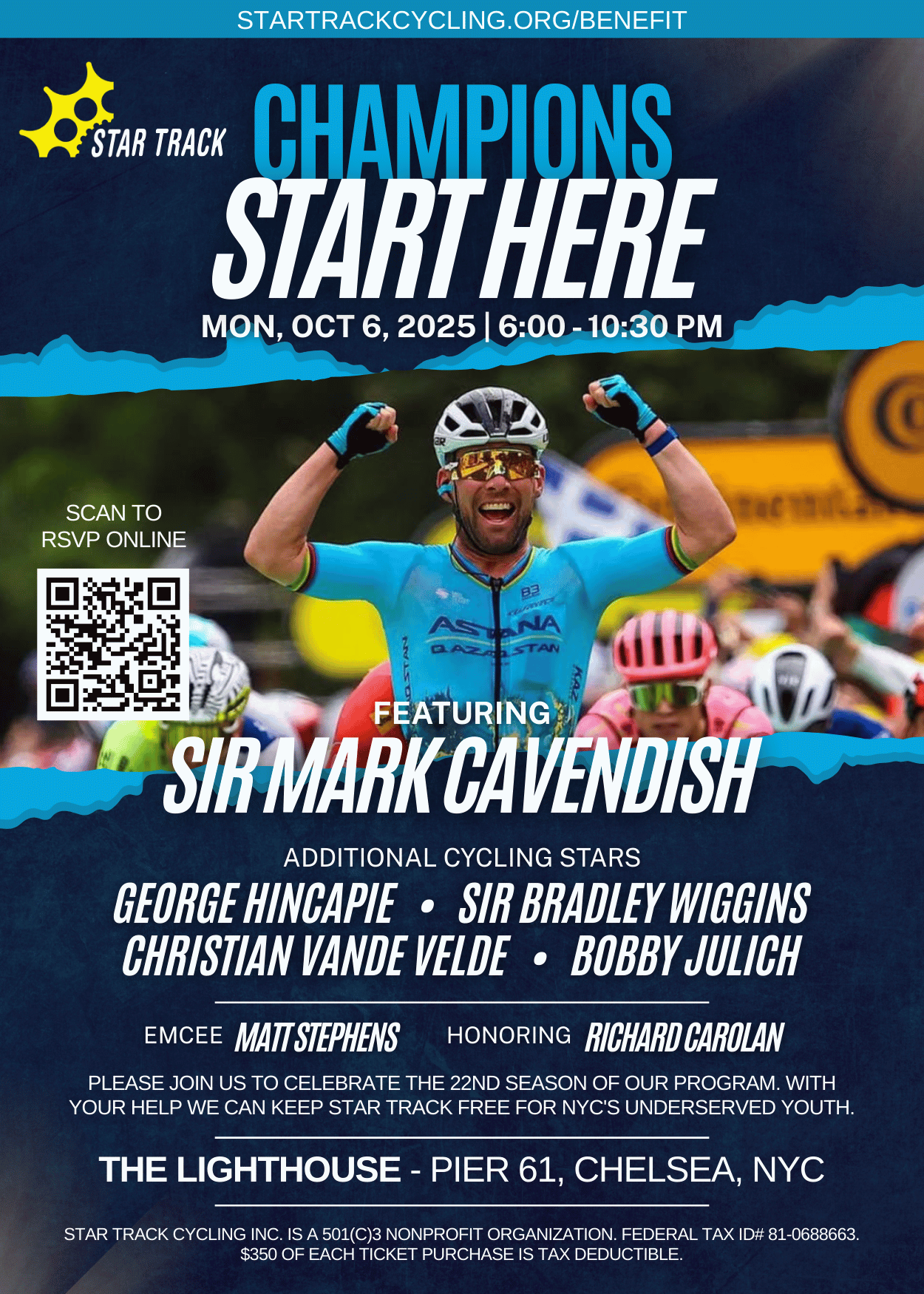 Champions Start Here: Star Track's 2025 Benefit Dinner image