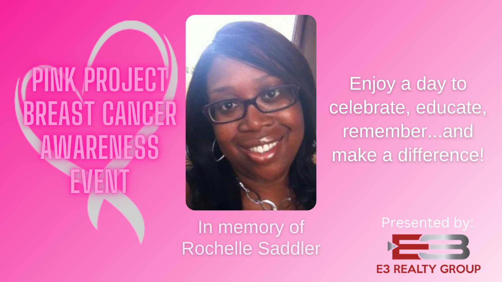 3rd Annual Pink Project Breast Cancer Awareness Event image