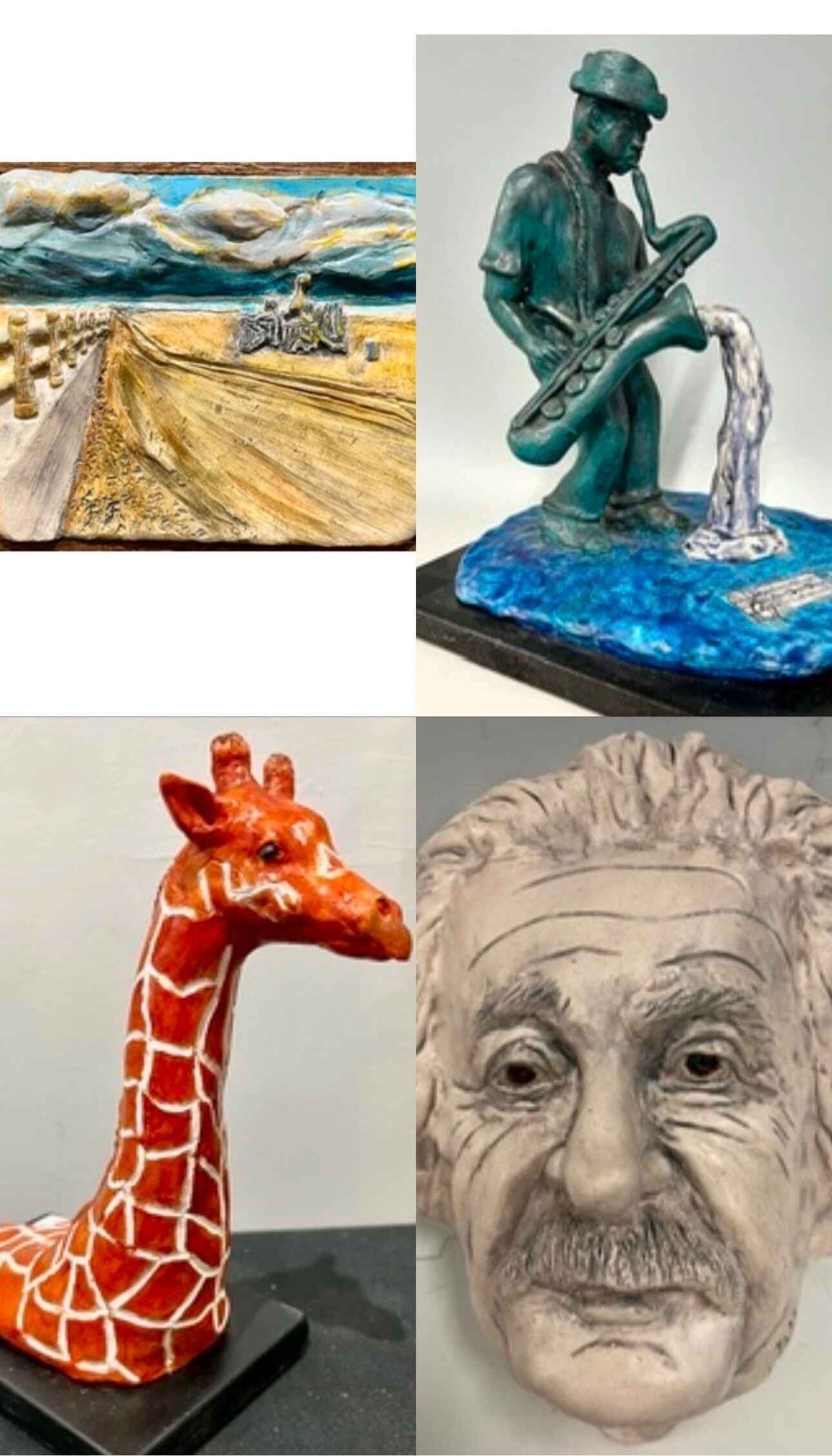 2025-P08/09 - Intermediate to Advanced Figurative Sculpture with Fred Freeman - Tuesdays image