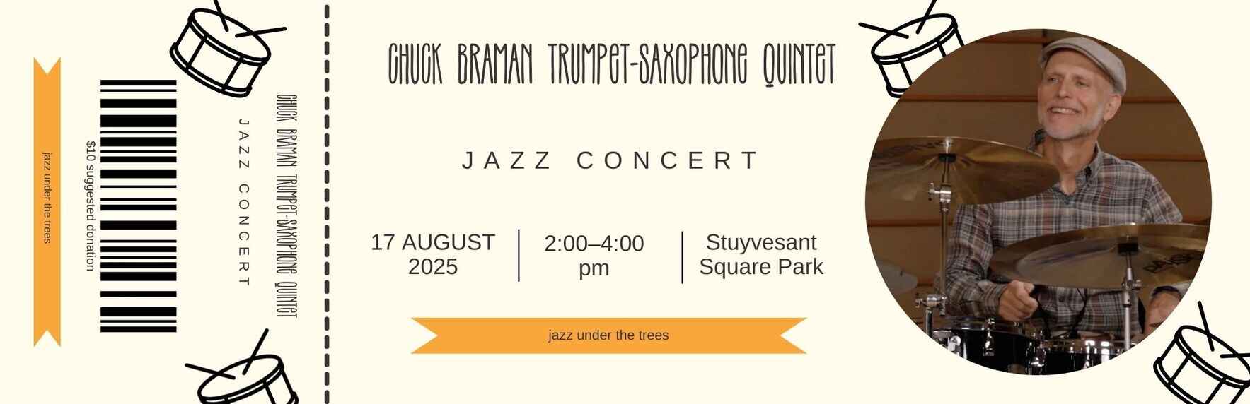 Chuck Braman Trumpet-Saxophone Quintet image