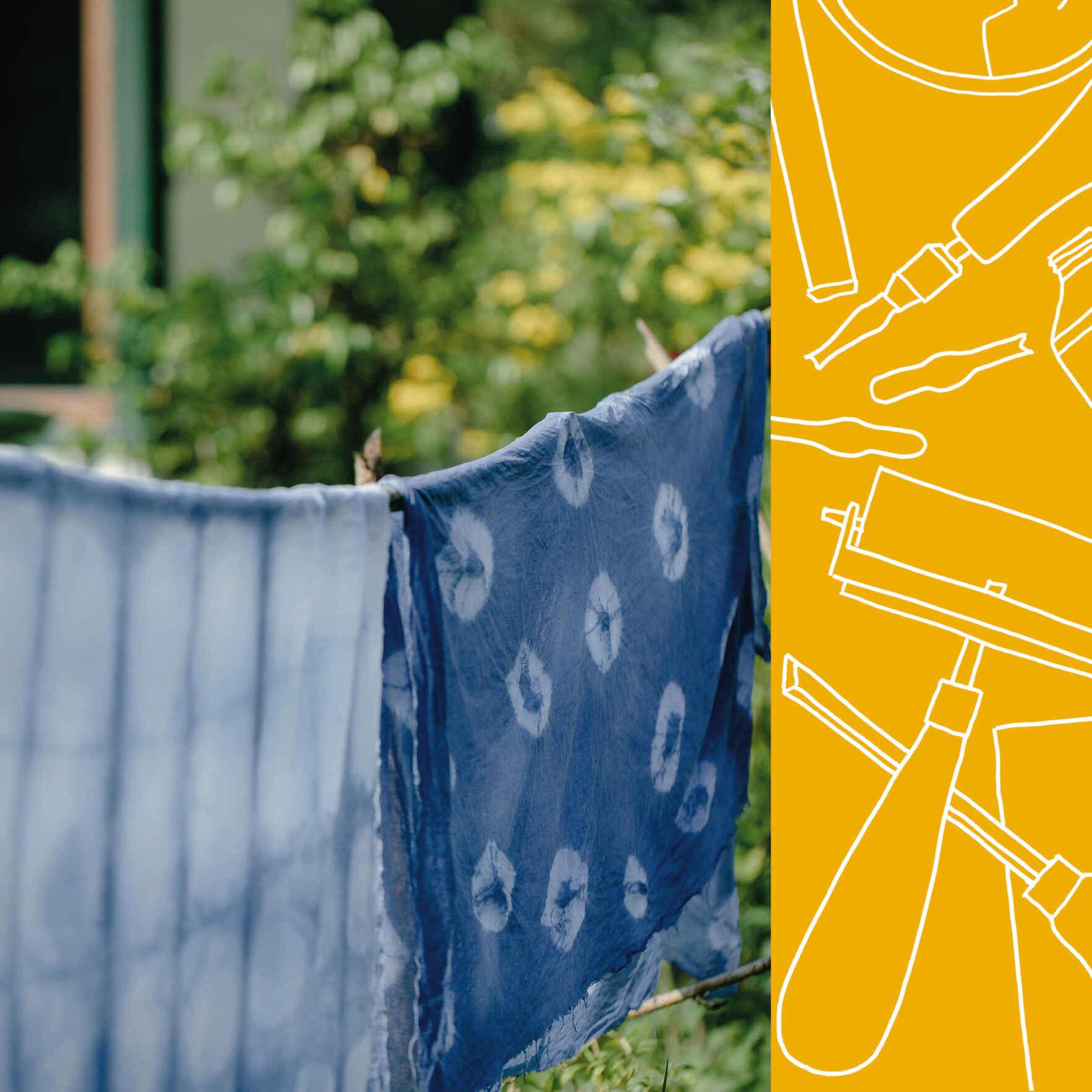 Homeschool Art Club: Shibori image