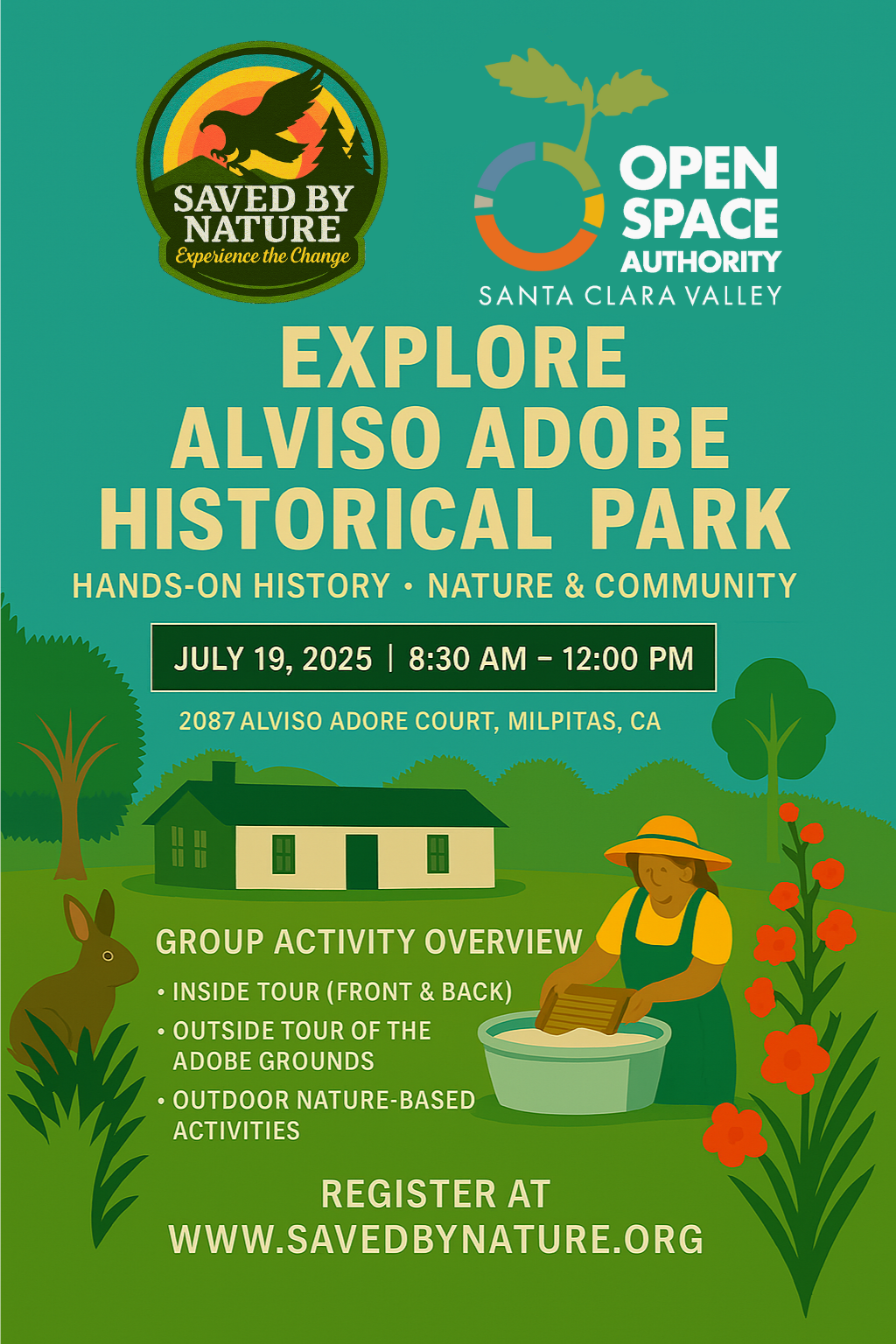 Alviso Adobe Field Trip: Weaving Nature, History, and Community image