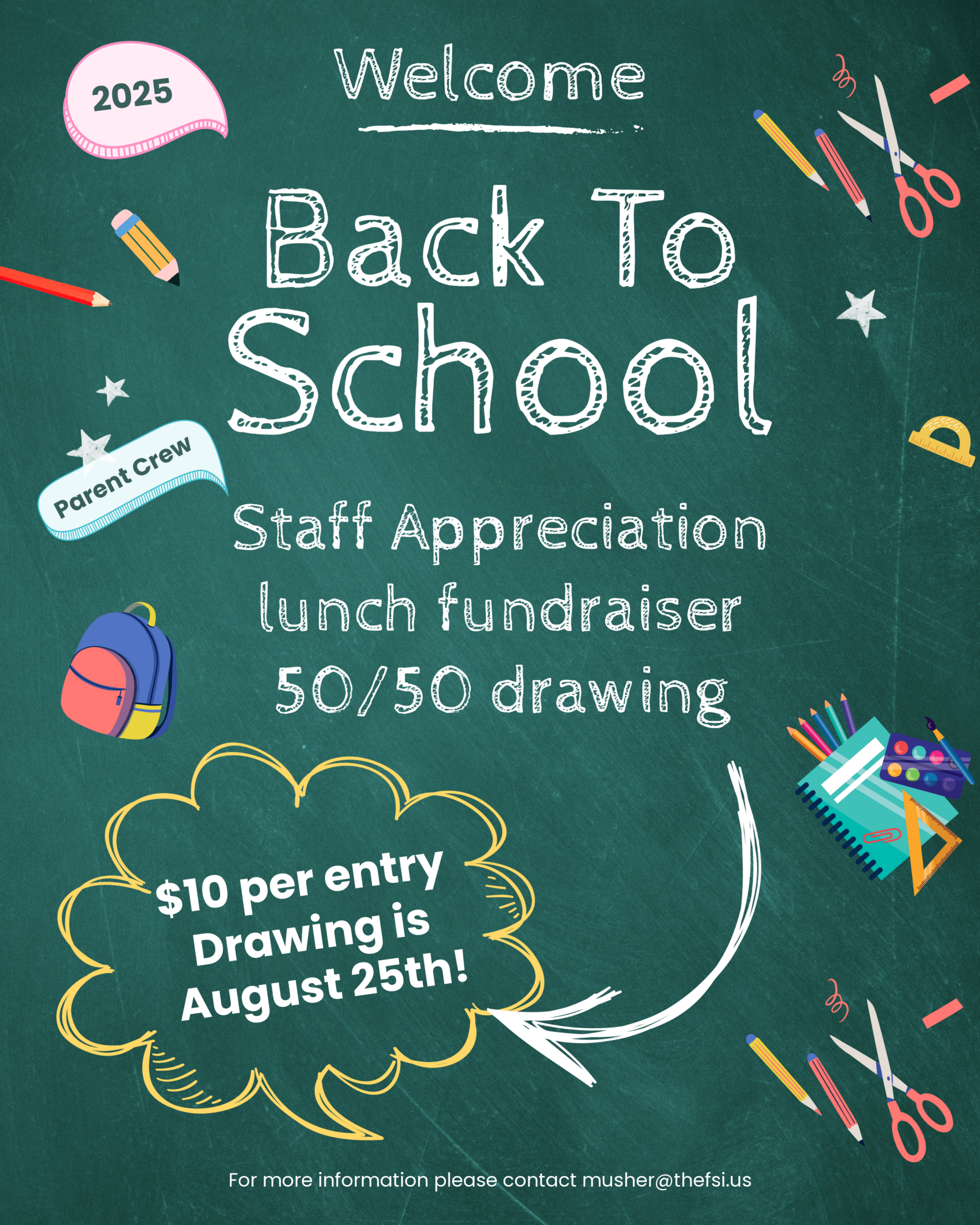 Welcome Back Staff Luncheon Fundraiser image