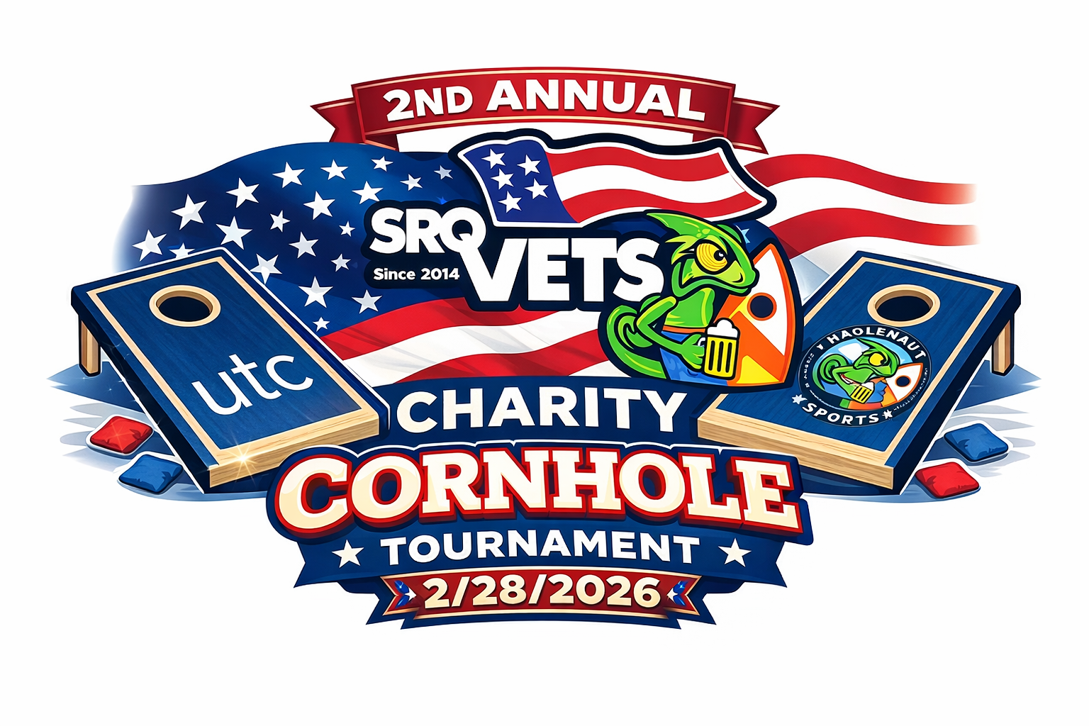 SRQ VETS 2nd Annual Cornhole Fundraiser! image