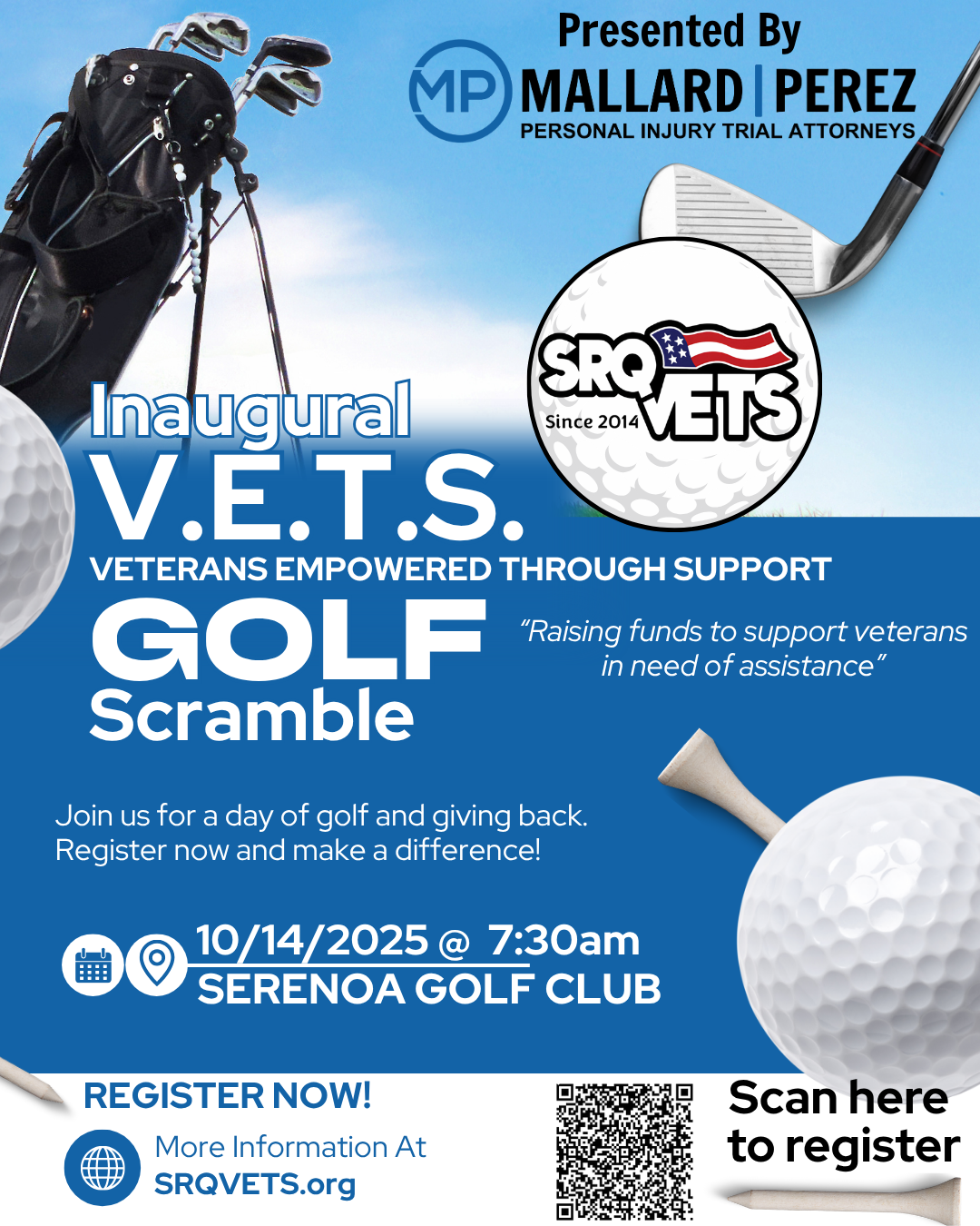 Inaugural V.E.T.S (Veterans Empowered Through Support) Golf Scramble image
