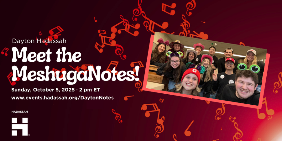 MW - GP - Dayton Hadassah "Meet the MeshugaNotes!" image