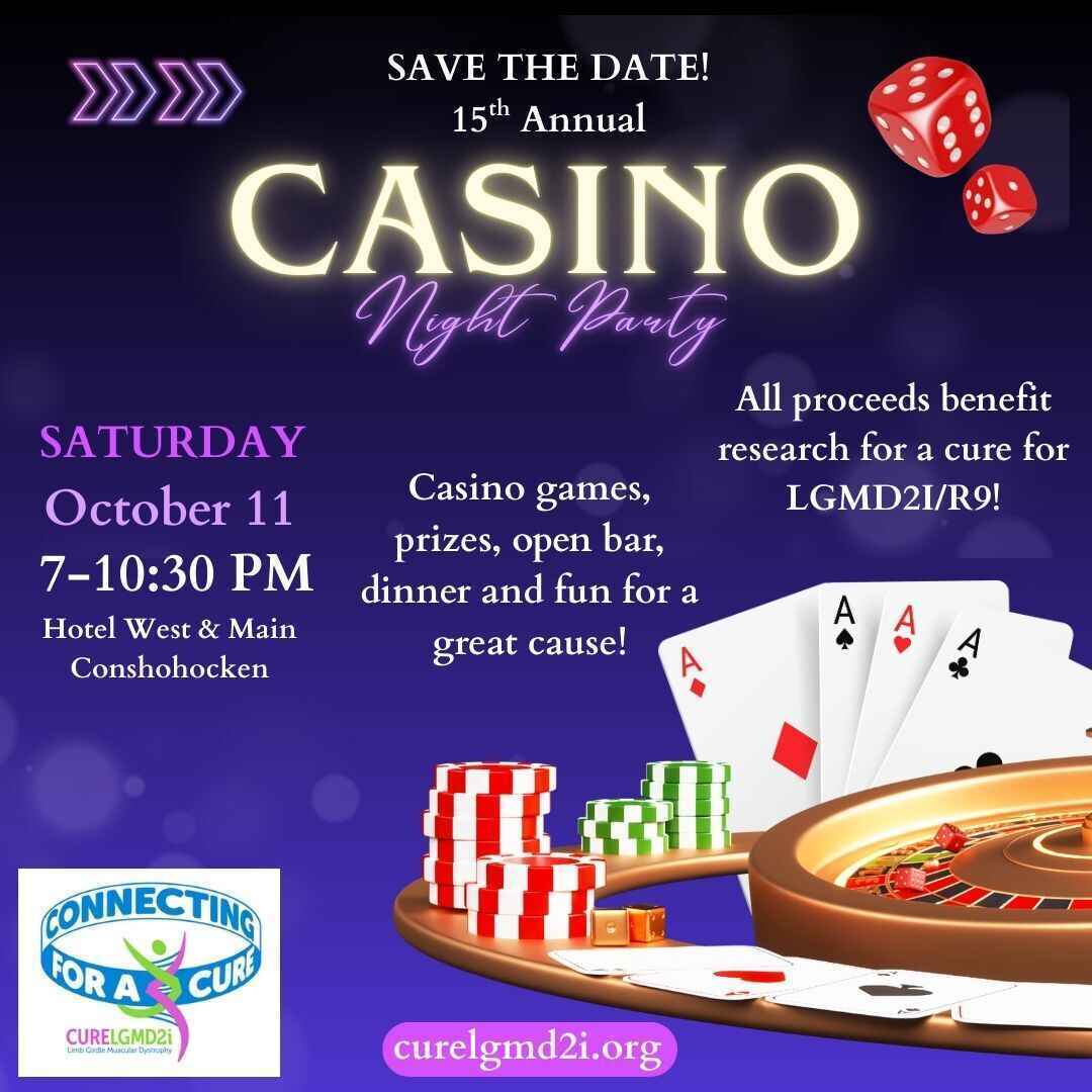 2025 Connecting for a Cure Casino Night in Conshohocken, PA! image
