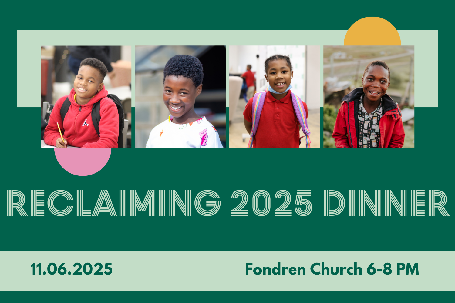 Reclaiming 2025 Dinner image