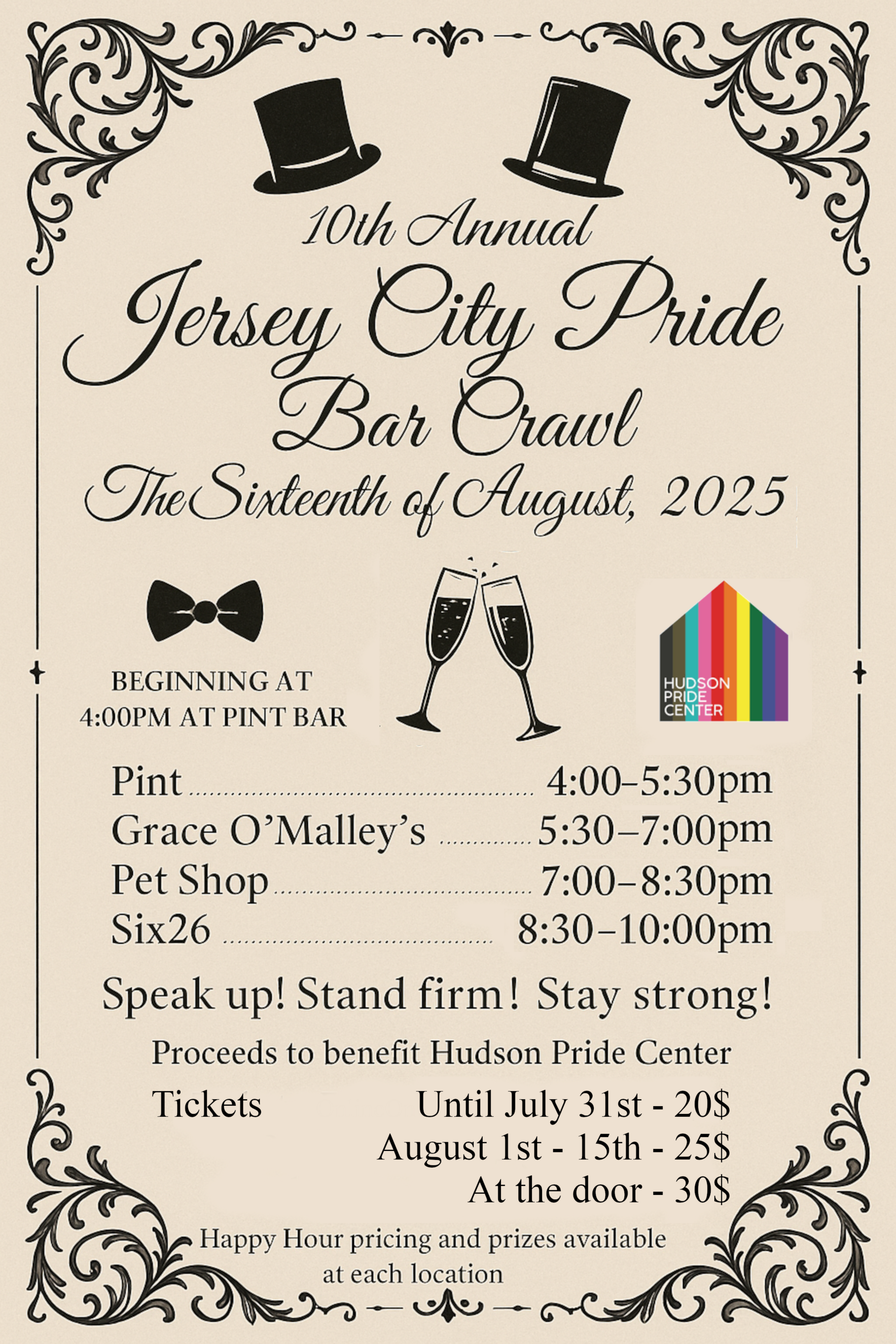 10th Annual Jersey City Bar Crawl image