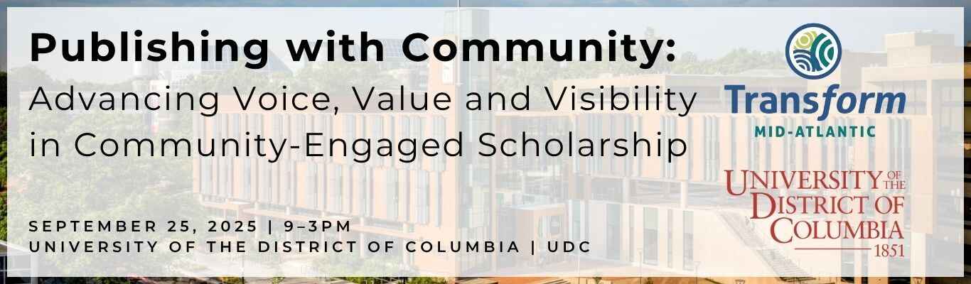 Publishing Equitably with Community: Advancing Voice, Value, and Visibility in Community-Engaged Scholarship image