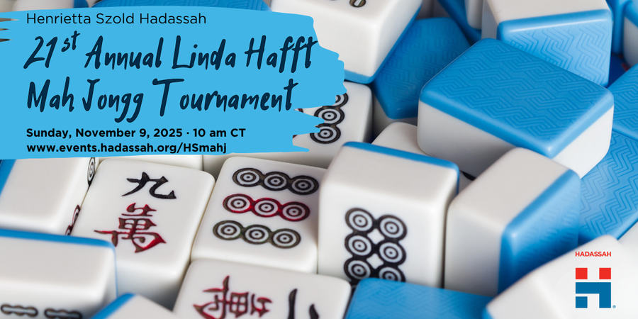 MW - CNS - Henrietta Szold Hadassah 21st Annual Linda Hafft Mah Jongg Tournament image