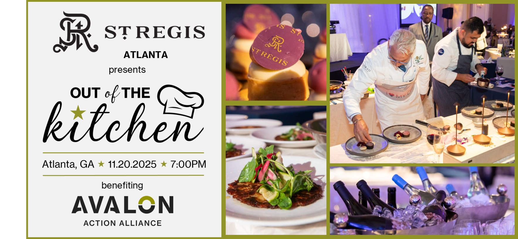 St. Regis Atlanta’s 7th Annual Out of the Kitchen Fundraiser image