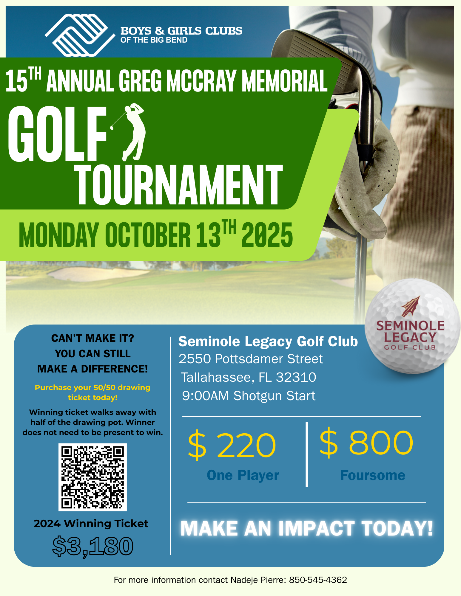 15th Annual Greg McCray Memorial Golf Tournament image