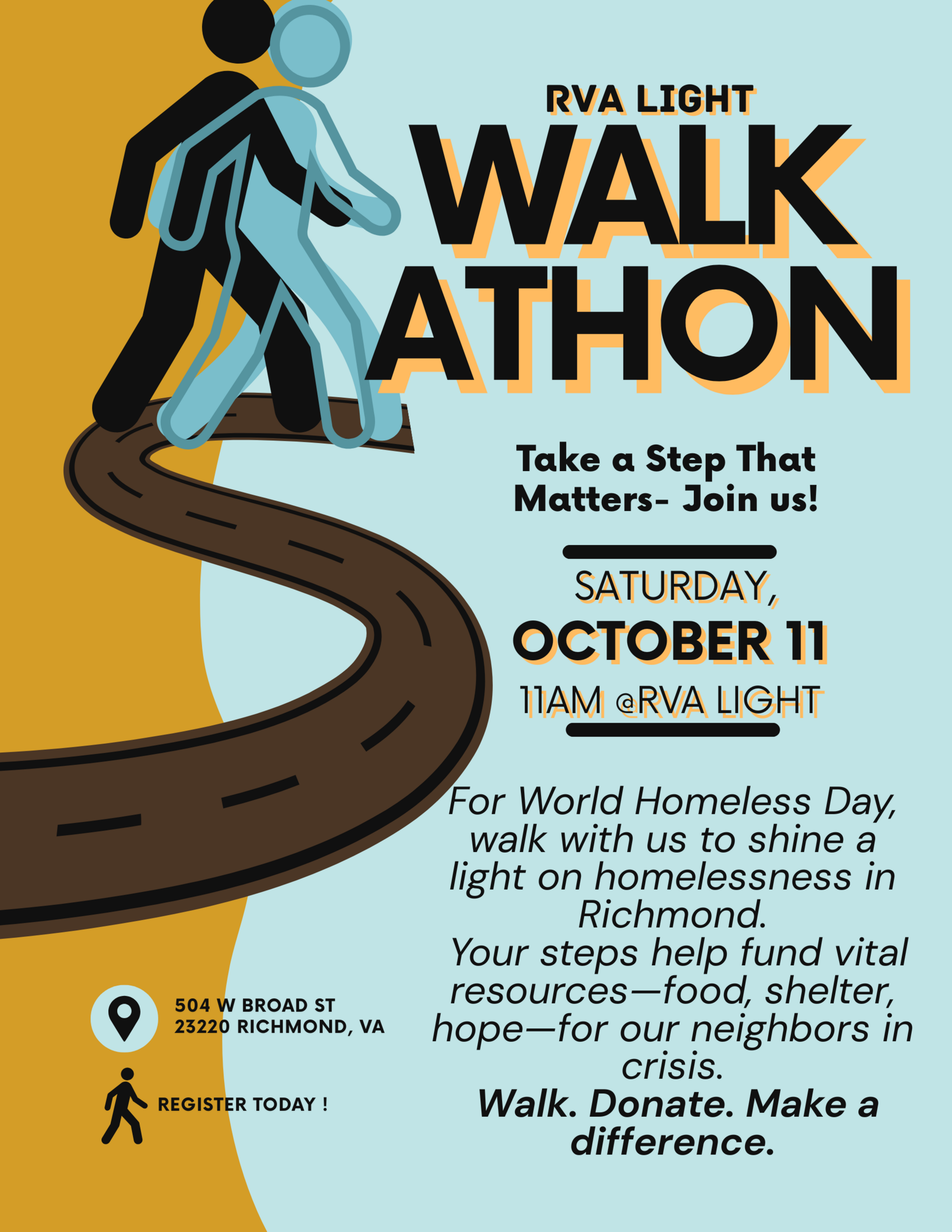 RVA Light Walkathon 2025 - Take a step that matters! image