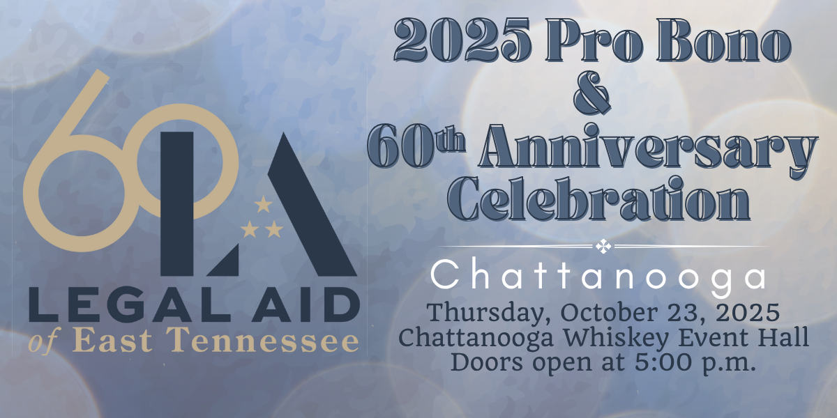 2025 Pro Bono Night & 60th Anniversary Celebration: Chattanooga image