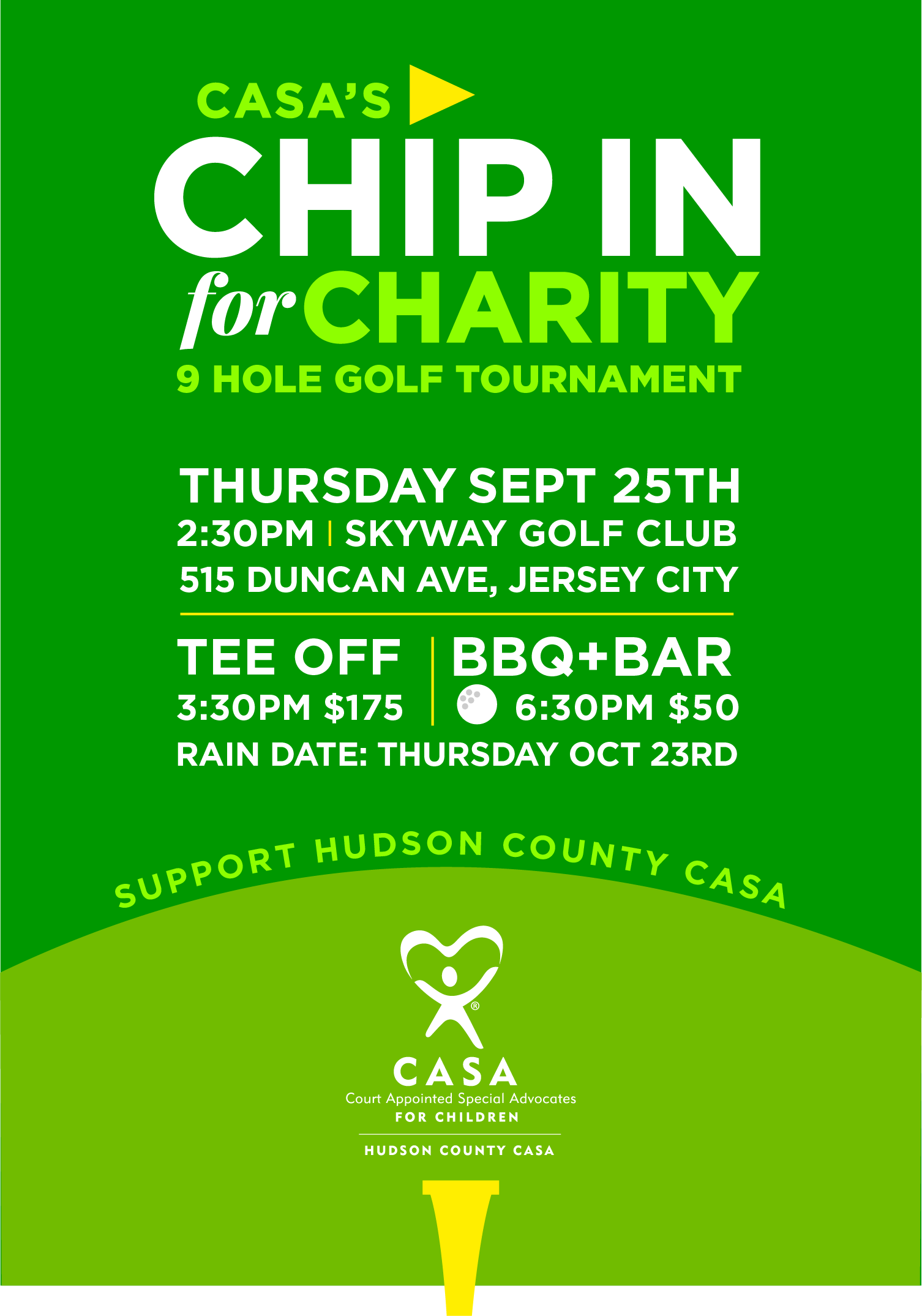 CASA's Annual Chip in for Charity Golf Tournament image