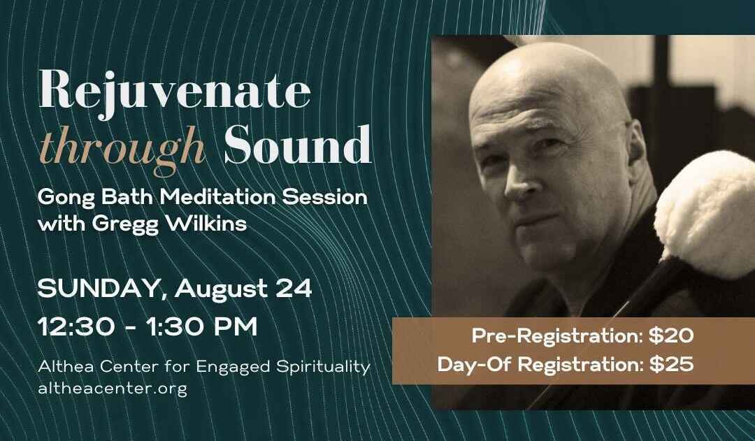 August Rejuvenate though Sound - Gong Bath image