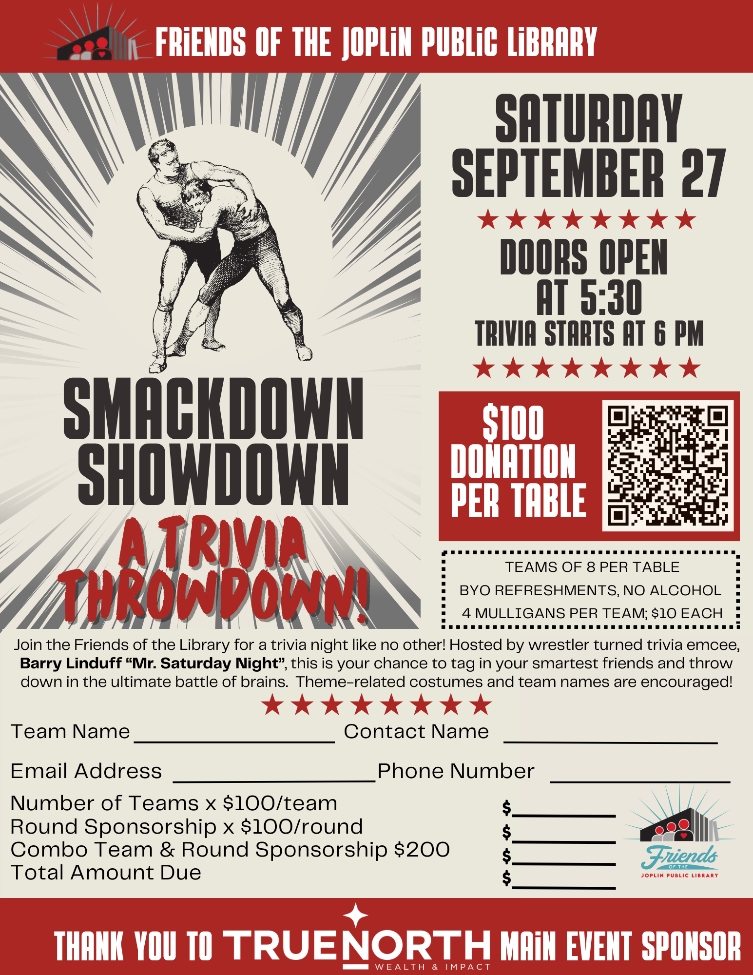 Trivia Night 2025 - Smackdown Showdown image