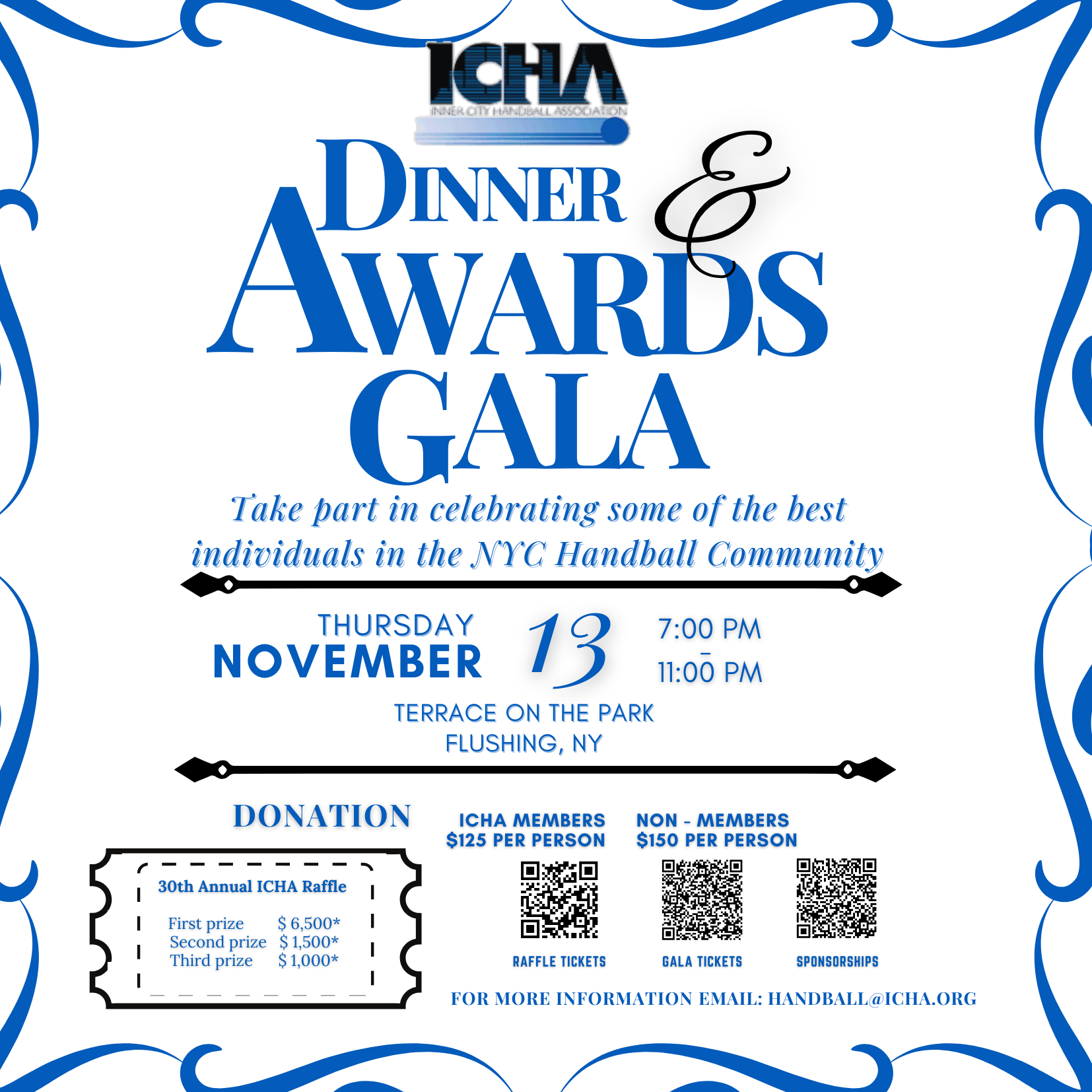 ICHA Gala Sponsorship, Advertisements, and Tickets 2025 image