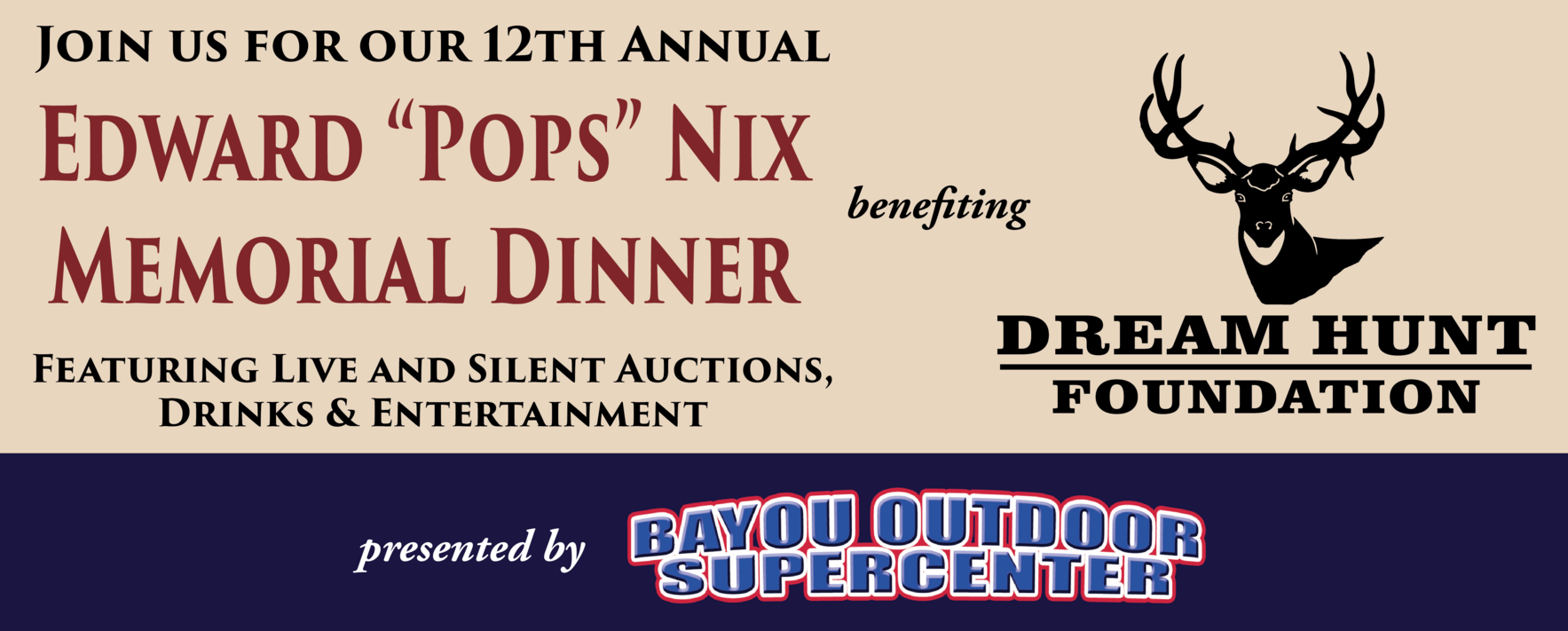 12th Annual Fundraiser & Benefit Dinner image