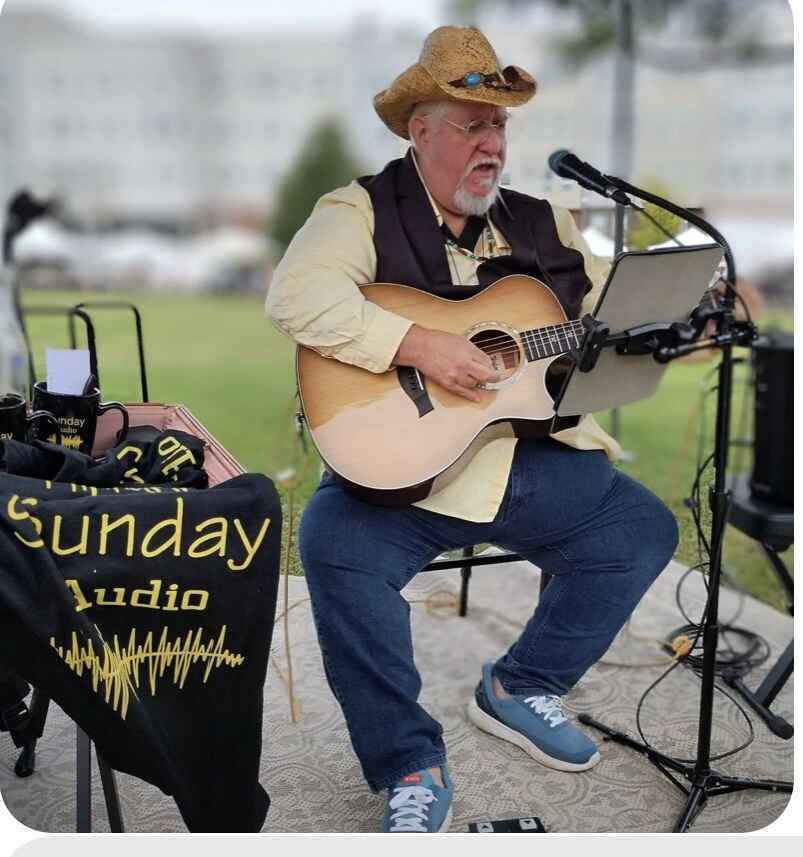 LEO SUNDAY  Singer/songwriter/storyteller Leo Sunday & Friends performing Inside Out - a journey of truth, hope, and resilience—living life from the inside out image