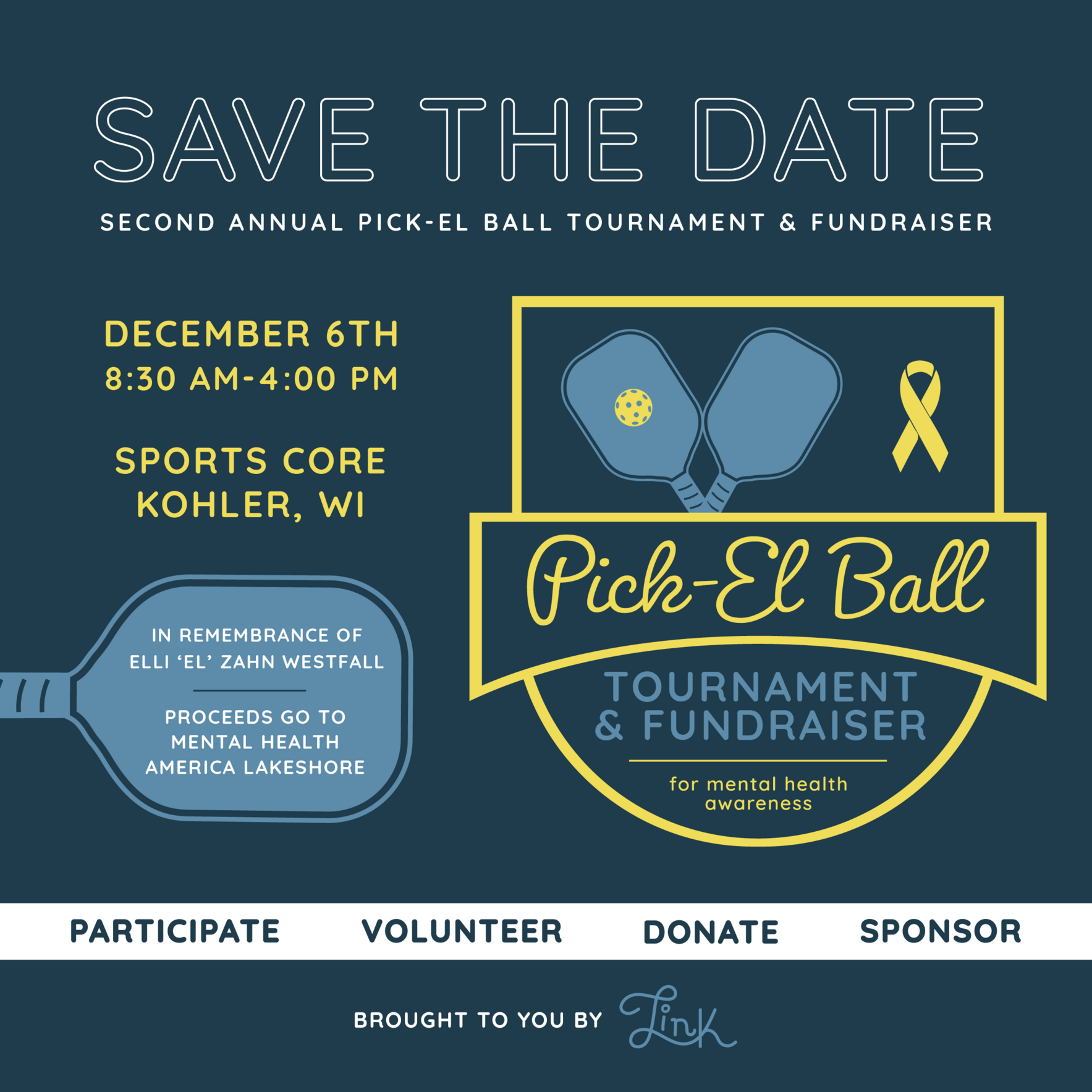 2nd Annual PickEL Ball Tournament image