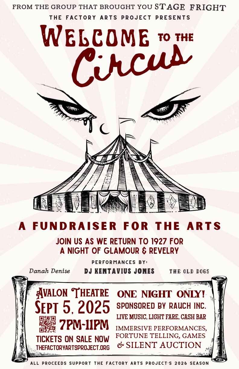 Welcome to the Circus - A Factory Fundraiser image