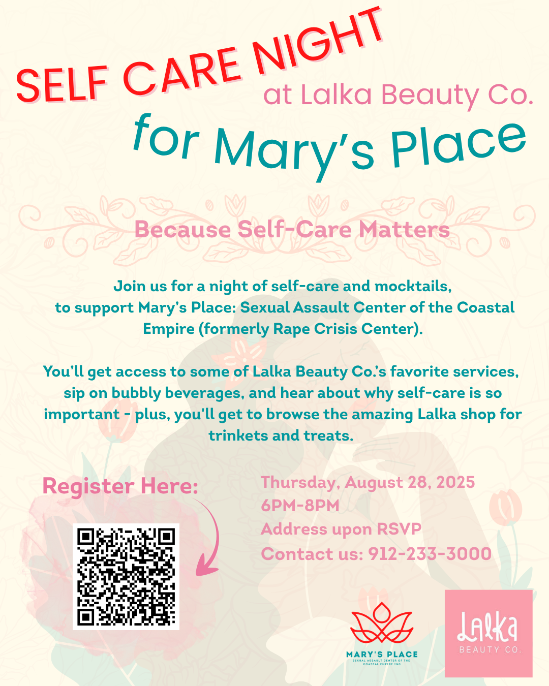 Self-Care for Mary's Place at Lalka Beauty Co. image