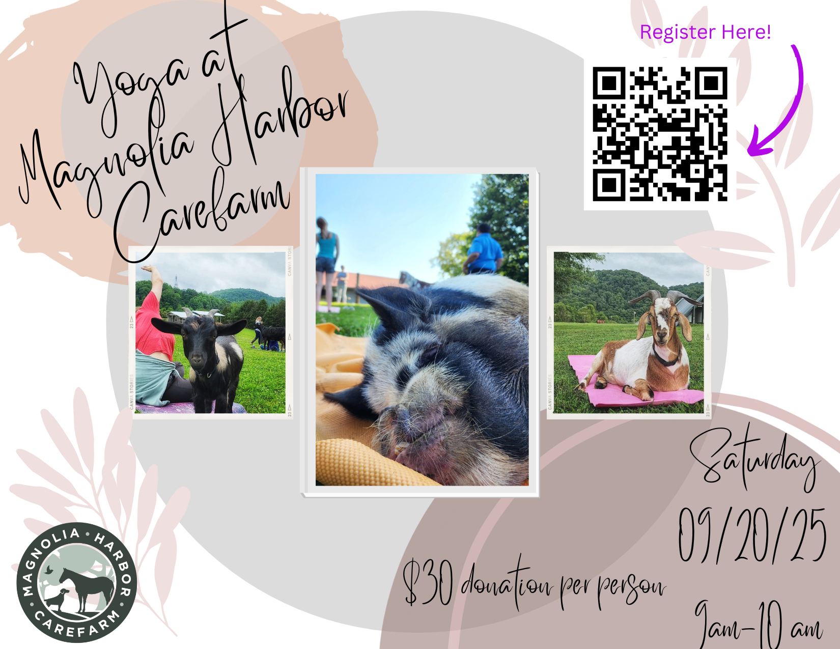 Fall Yoga at Magnolia Harbor Carefarm image
