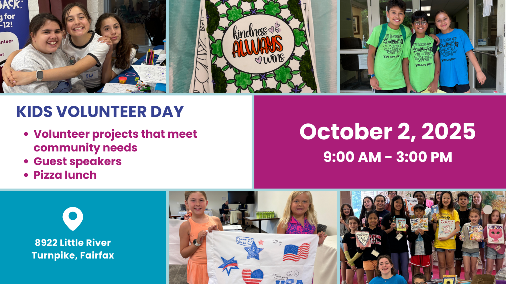 Kids Volunteer Day, Oct. 2, 2025 image