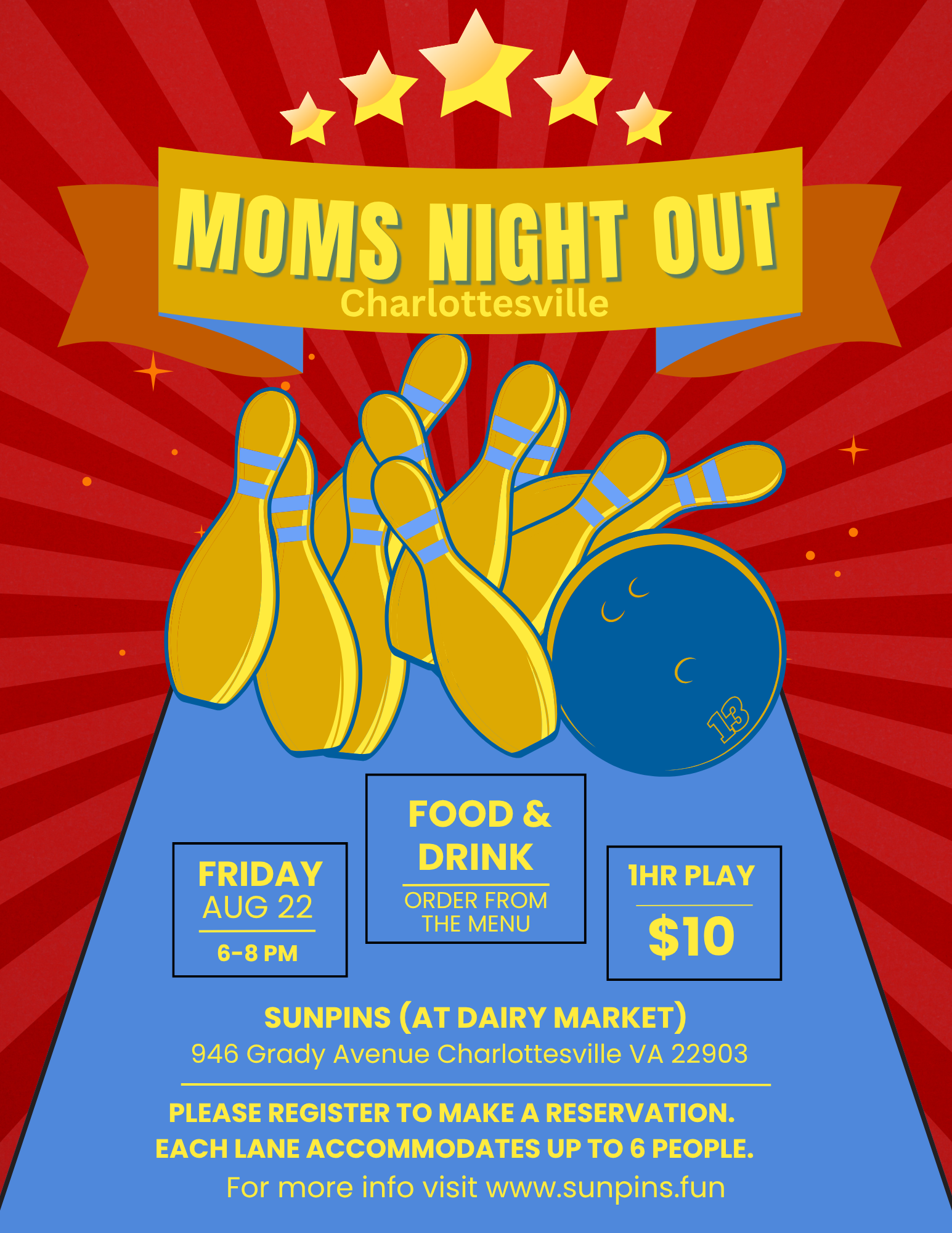 CHARLOTTESVILLE MOMS NIGHT OUT image