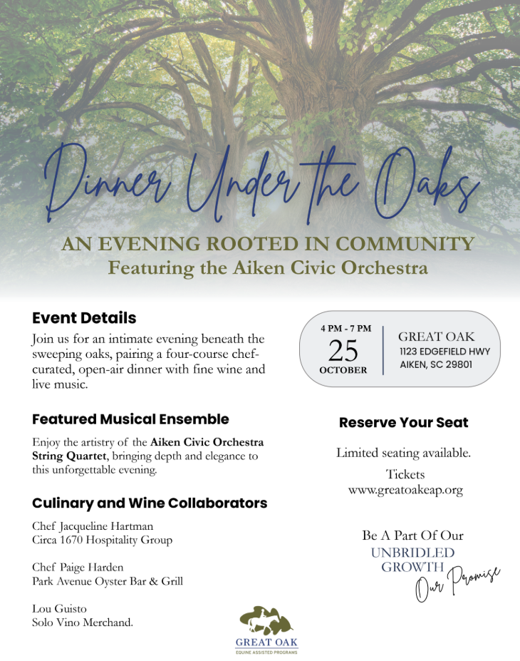 Dinner Under the Oaks  image