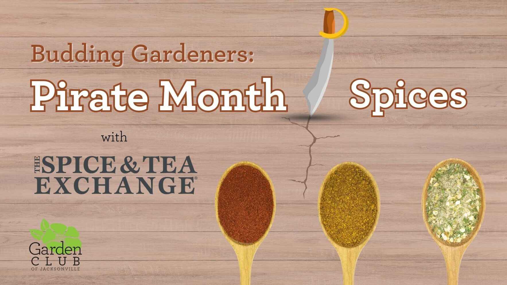 Budding Gardeners: Pirate Month - Spices image