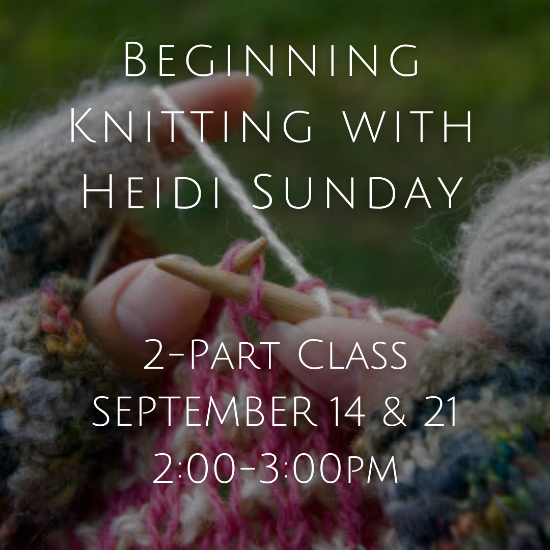 Beginning Knitting with Heidi Sunday image