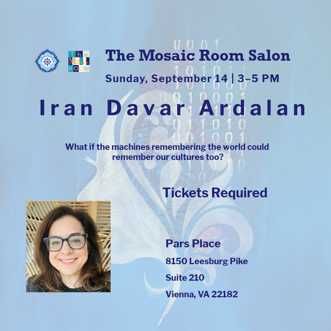 The Mosaic Room Salon: Featuring Iran Davar Ardalan image