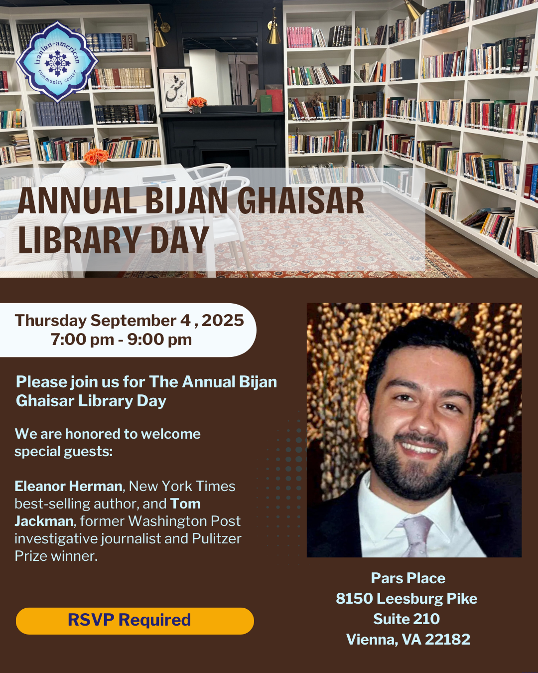 Annual Bijan Ghaisar Library Day image
