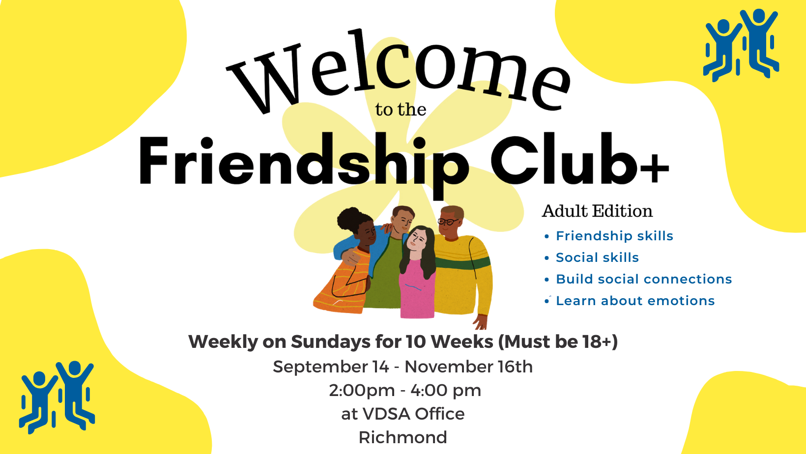 Friendship Club+ Social Group image