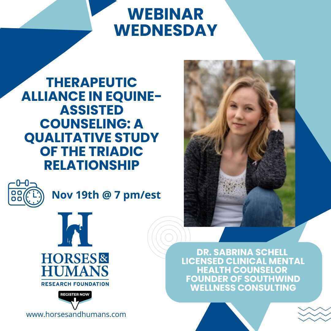 Therapeutic Alliance in Equine-Assisted Counseling: A Qualitative Study of the Triadic Relationship image