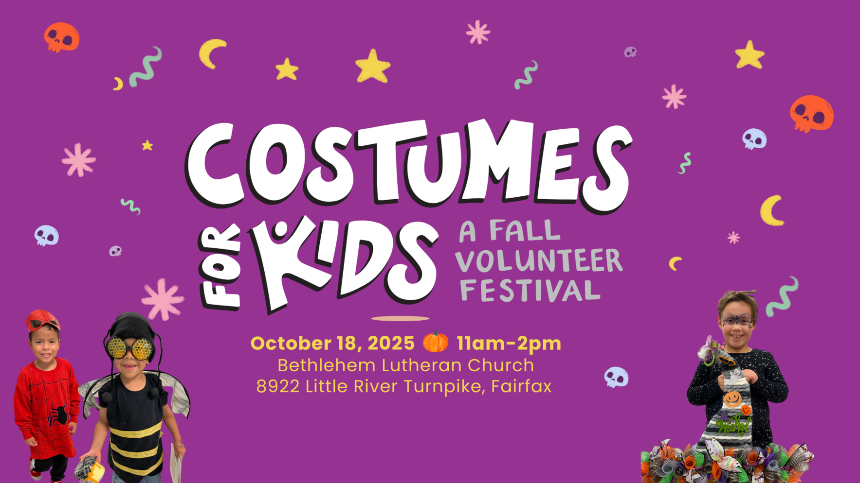 Costumes for Kids Fall Volunteer Festival 2025 image