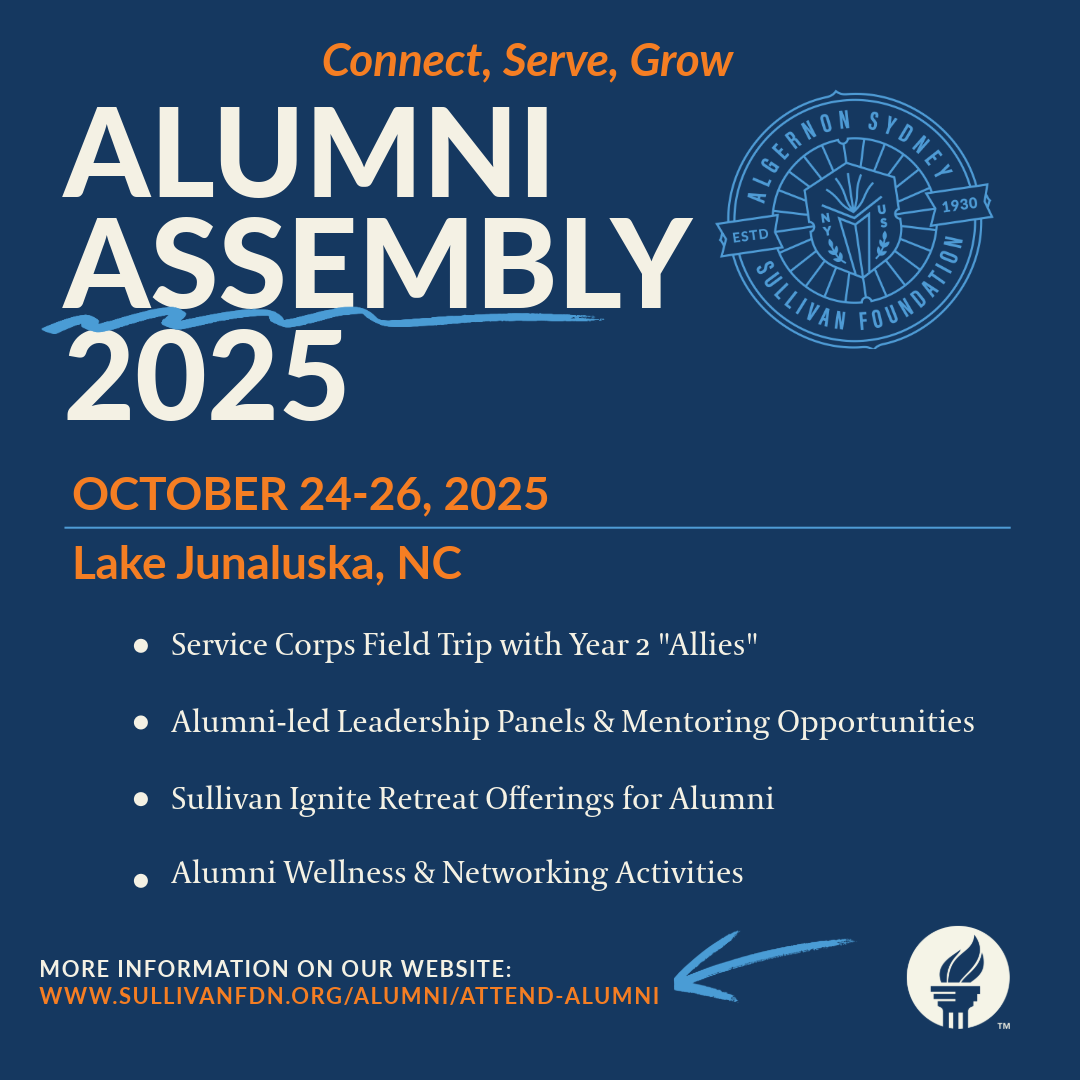 2025 Alumni Assembly: Sullivan Weekend  image